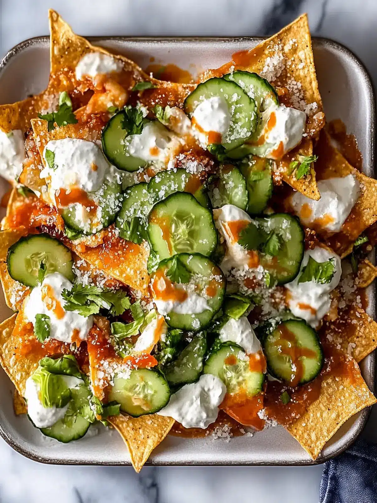 Crab Rangoon Wonton Nachos