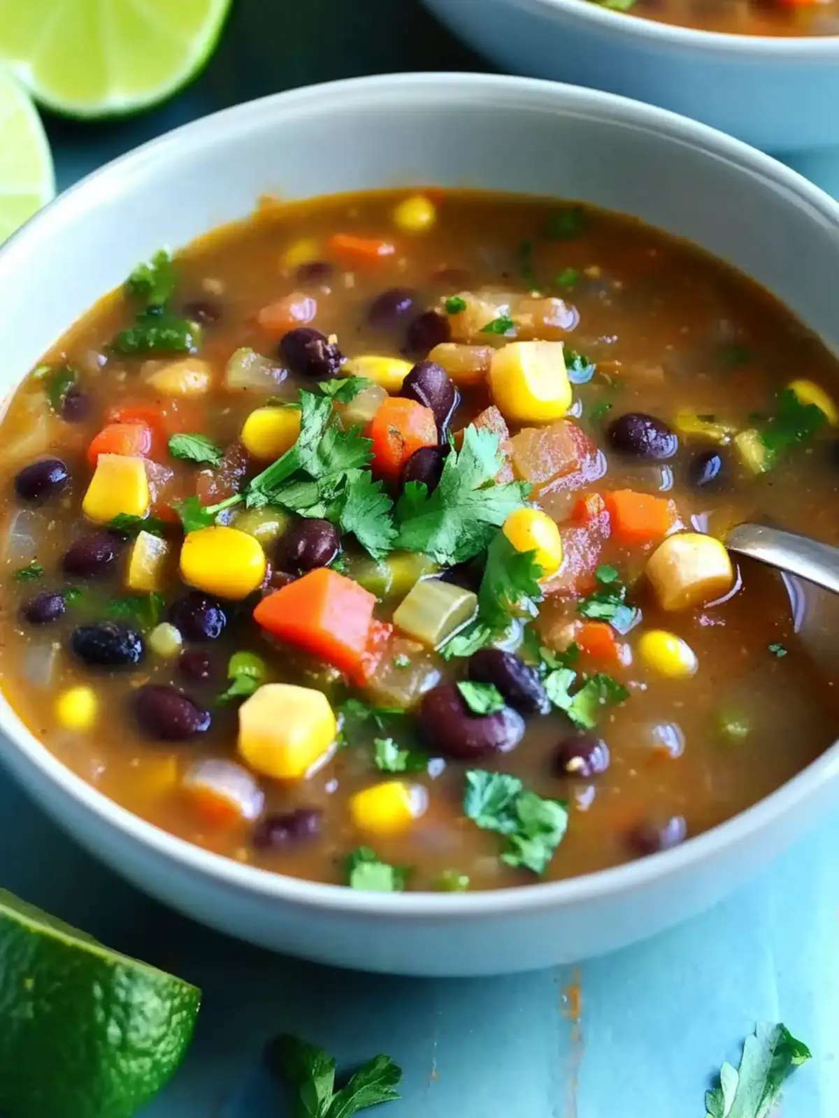 Spicy Black Bean and Vegetable Soup for Cozy Nights 4 Spicy Black Bean and Vegetable Soup