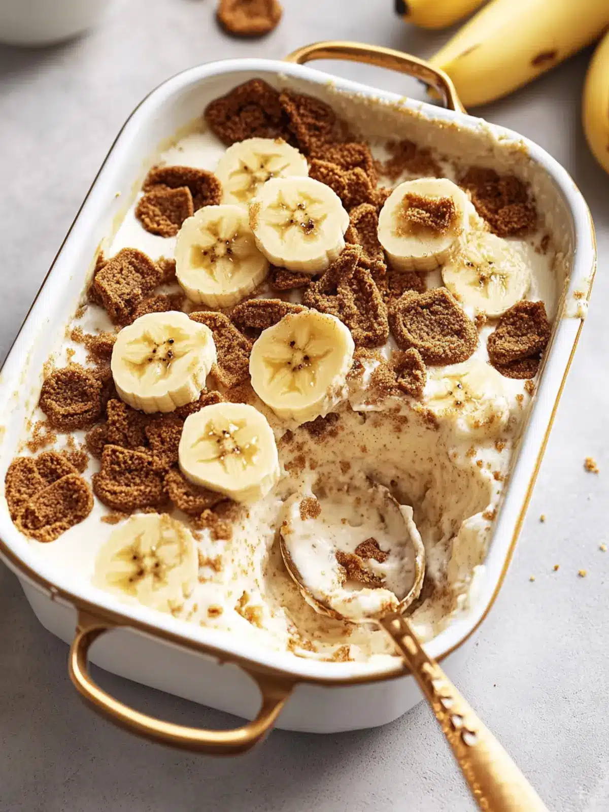 Biscoff Banana Pudding: The Creamy No-Bake Dessert You Need! 3 Biscoff Banana Pudding