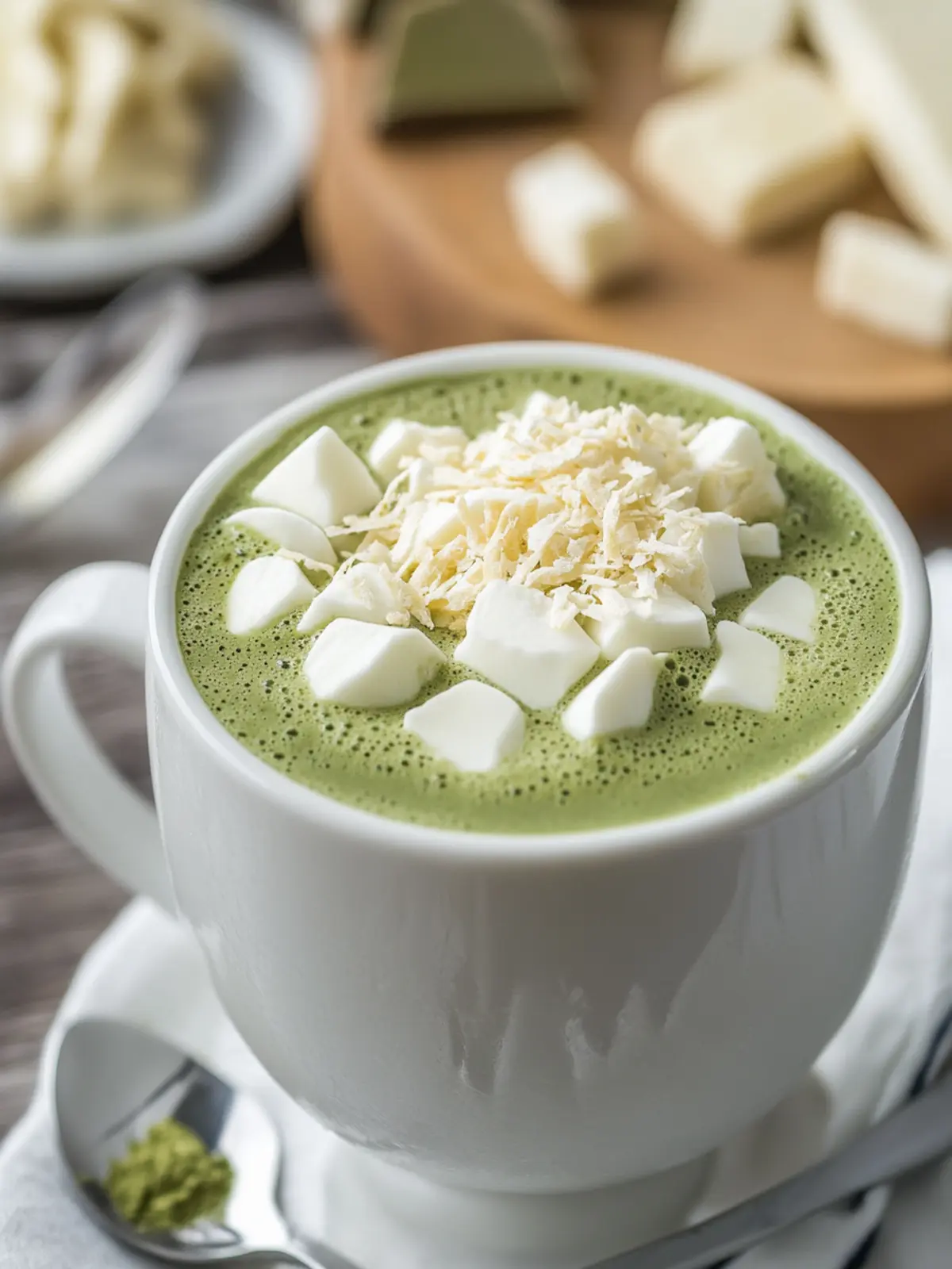 Cozy Up with Matcha White Hot Chocolate Bliss 4 Matcha White Hot Chocolate