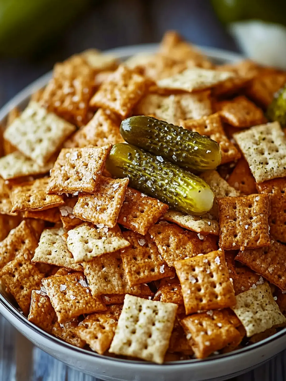 Dill Pickle Chex Mix: Your New Favorite Crunchy Snack 2 Dill Pickle Chex Mix