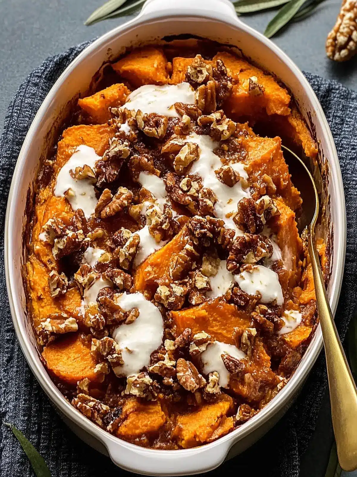 Southern Maple Sweet Potato Casserole with a Vegan Twist 2 Southern Maple Sweet Potato Casserole
