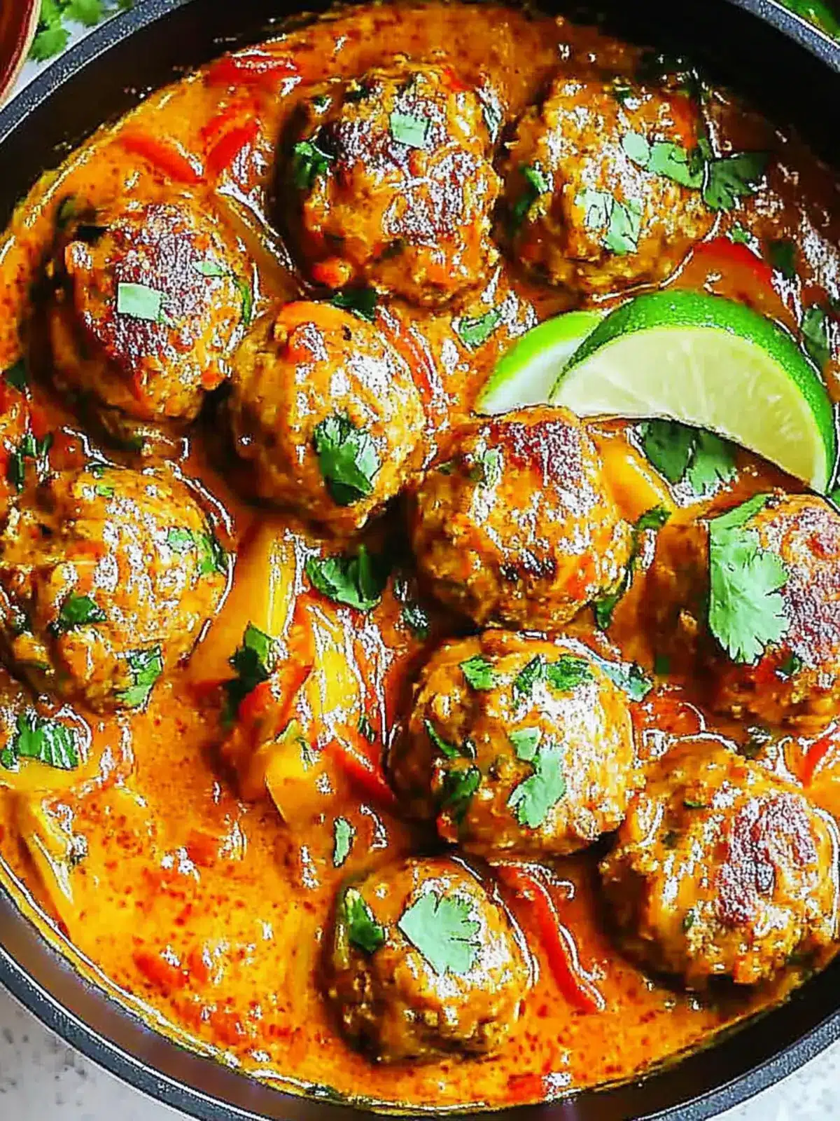 Mango Thai Red Curry Meatballs for a Quick Flavor Boost 5 Mango Thai Red Curry Meatballs