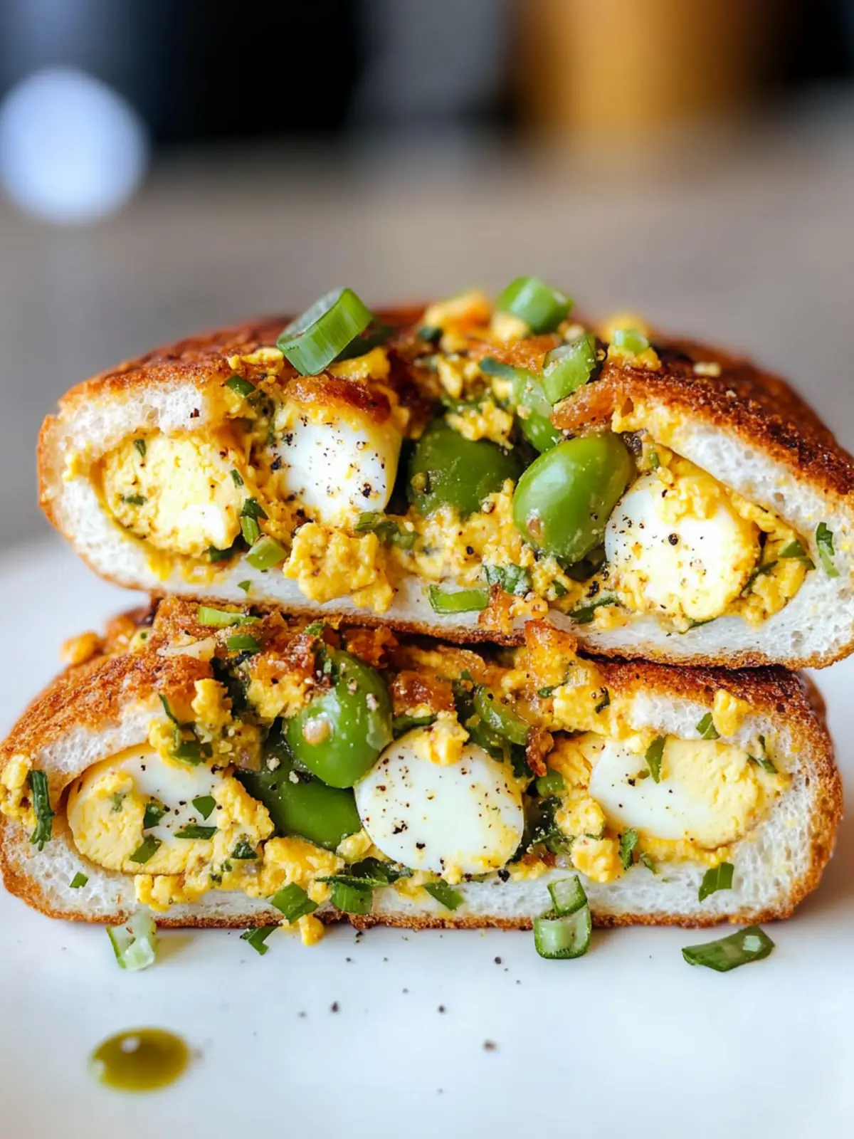 Crispy Egg Salad Toast: A Flavorful Upgrade to Lunch 4 Crispy Egg Salad