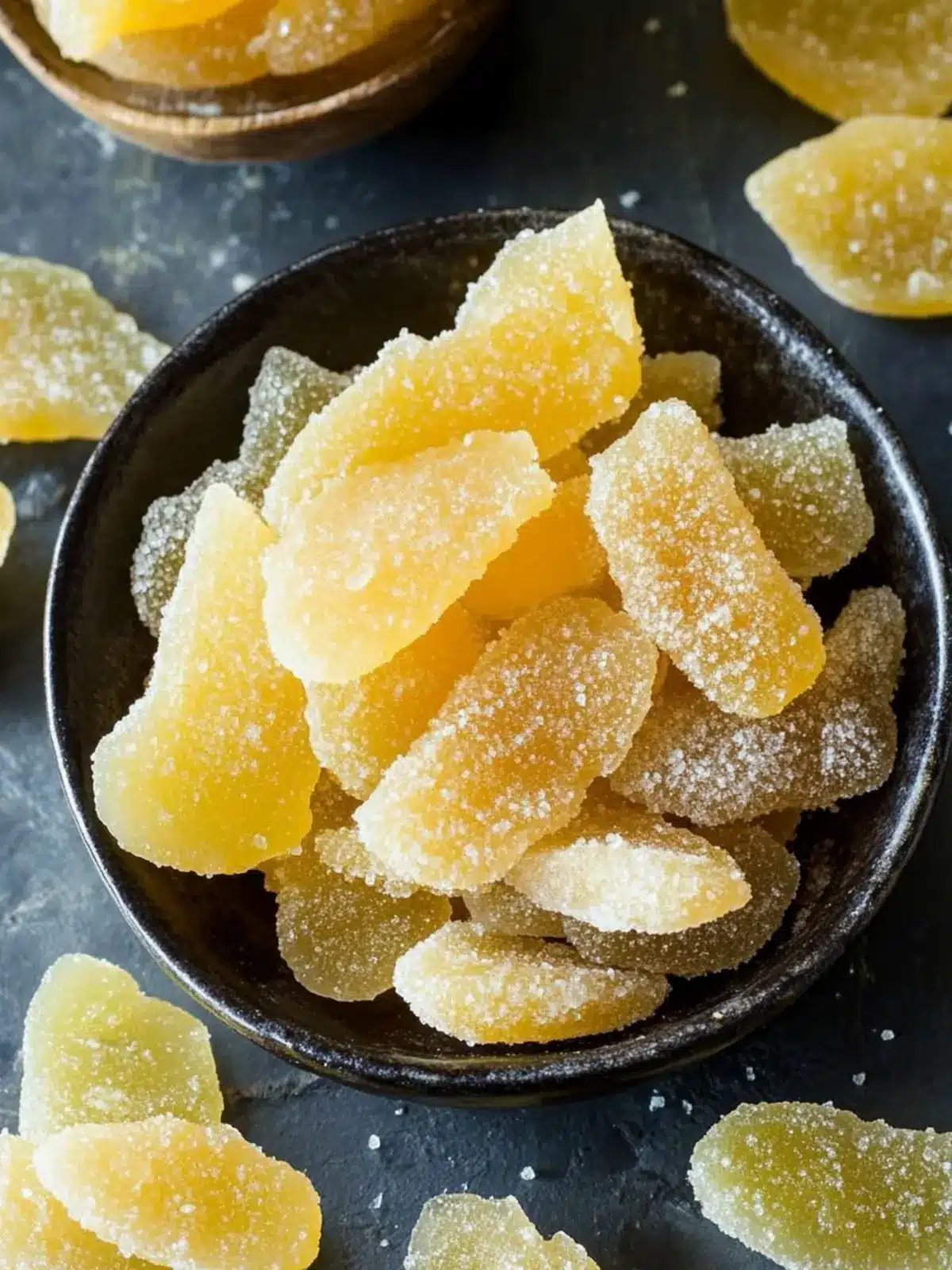 Homemade Candied Ginger for Cozy Snacking Bliss 4 Homemade Candied Ginger