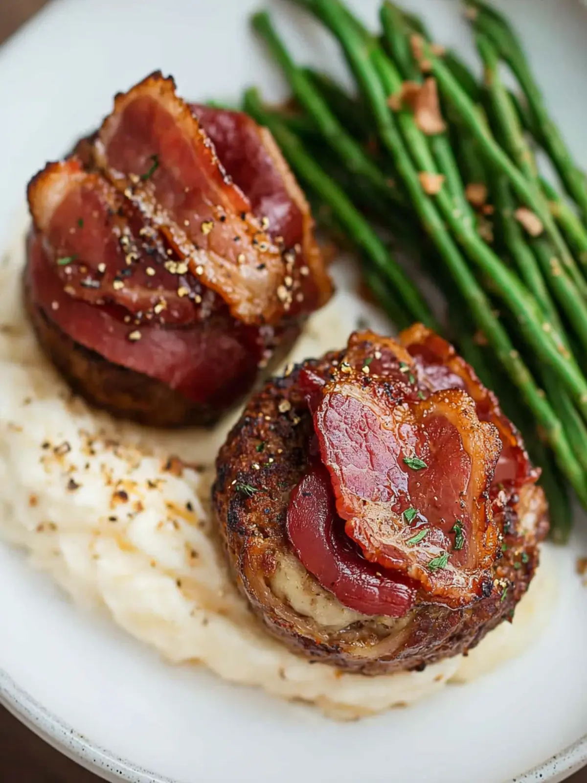 Bacon Wrapped Mini Meatloaf: A Flavorful Twist You’ll Love 4 Bacon Wrapped Mini Meatloaf