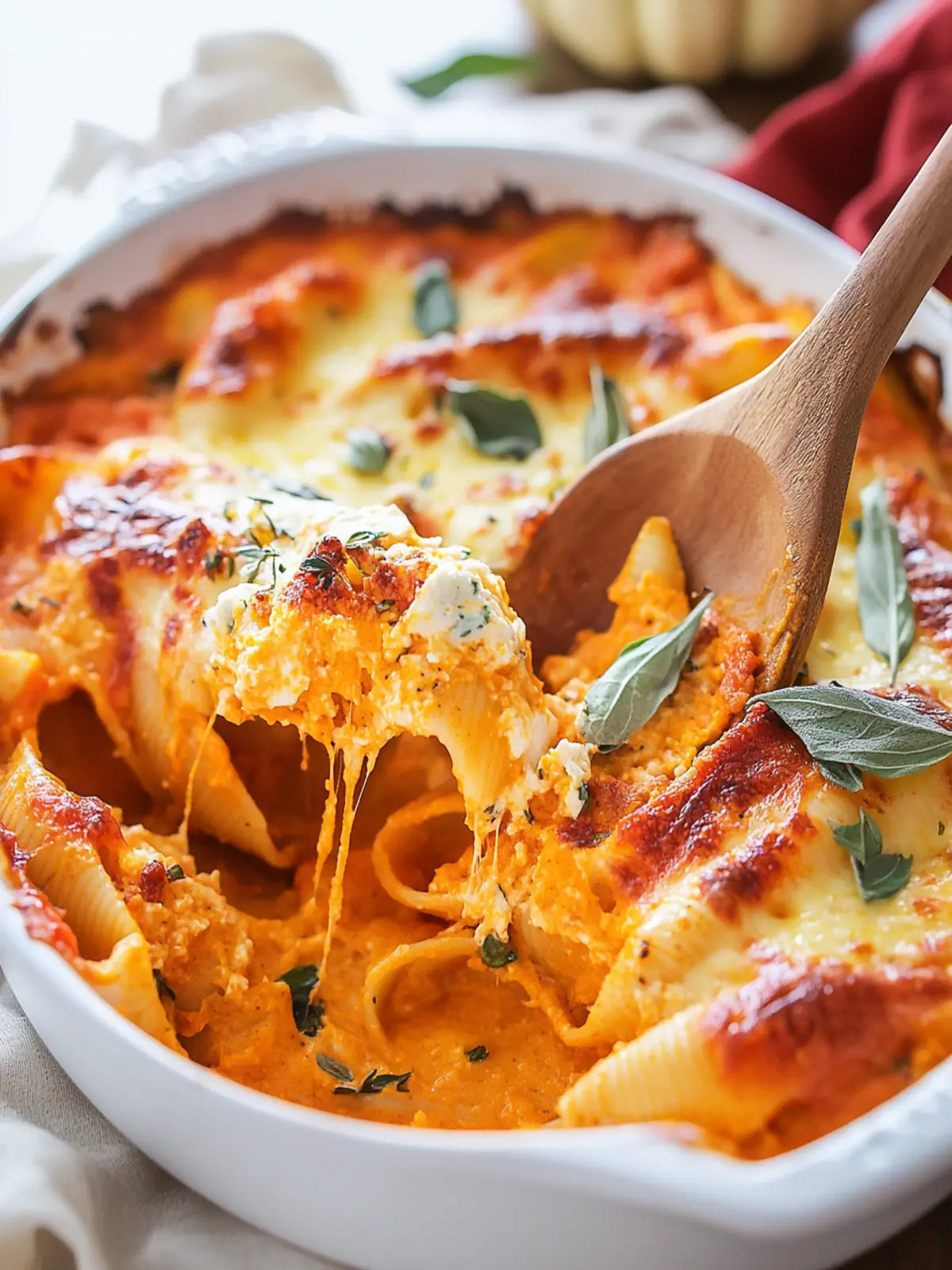 Irresistible Creamy Pumpkin Ricotta Stuffed Shells Recipe 2 Creamy Pumpkin Ricotta Stuffed Shells