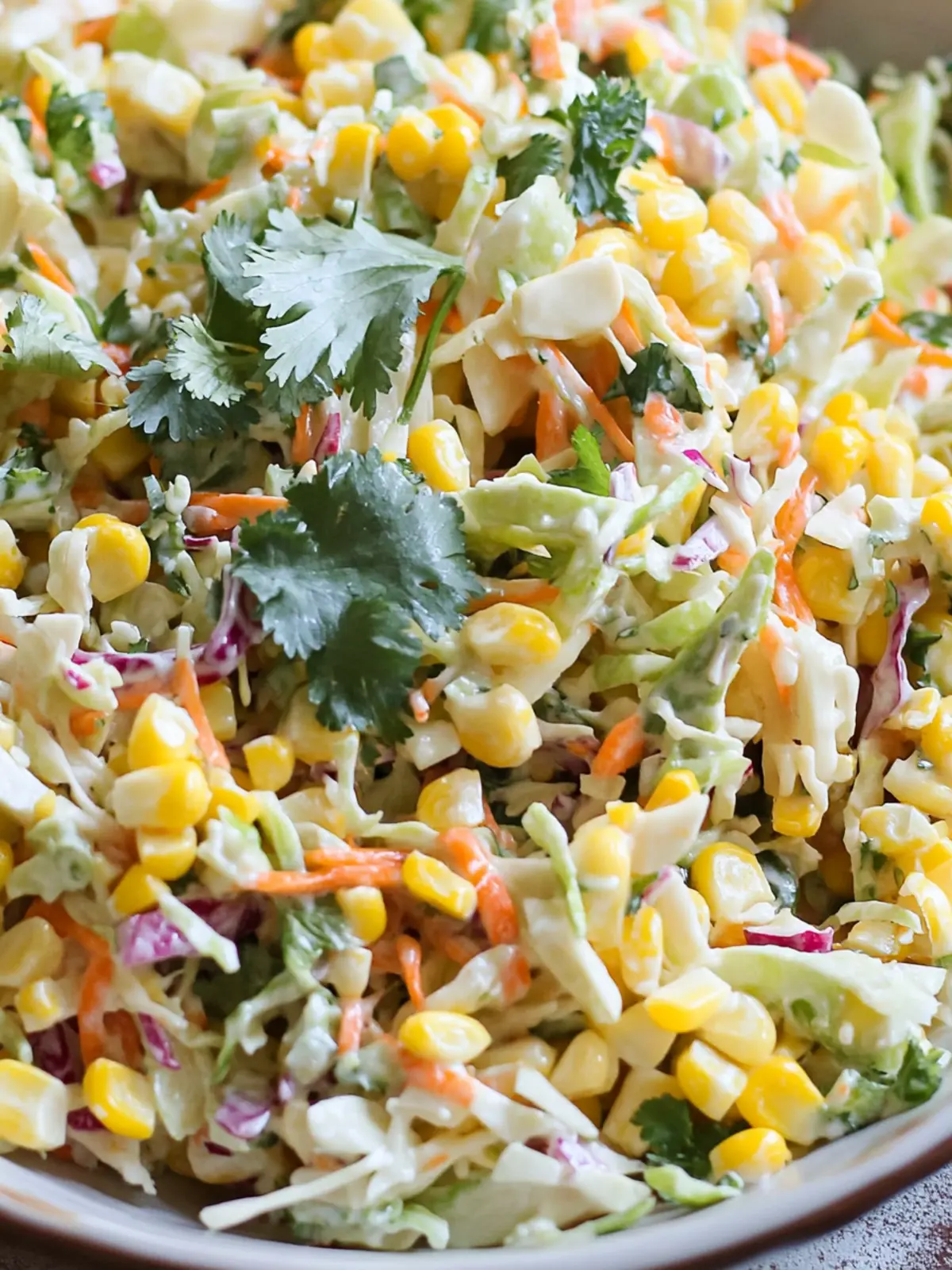 Spicy Corn Slaw