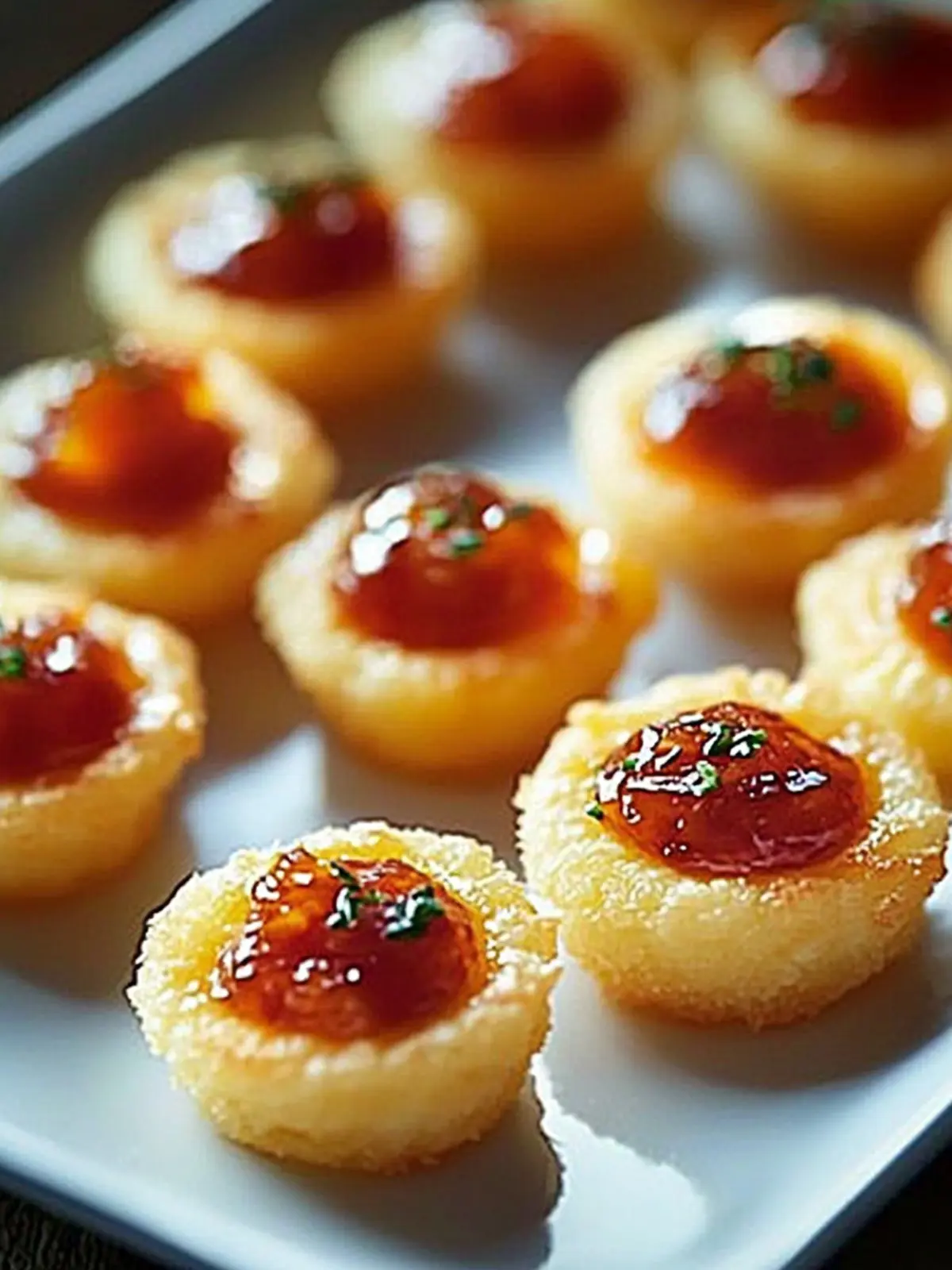 Cheesy Thumbprint Appetizers with Hot Pepper Jelly Delight 2 Cheesy Thumbprint Appetizers with Hot Pepper Jelly