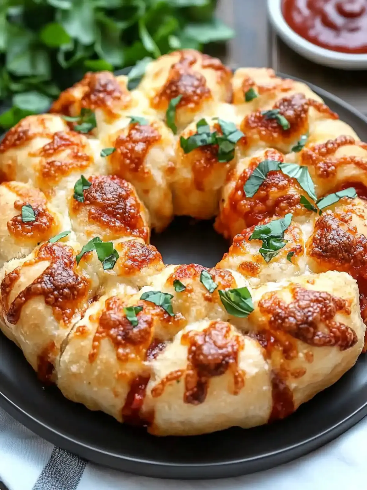 Melt-in-Your-Mouth Easy Pull Apart Pizza Monkey Bread 5 Easy Pull Apart Pizza Monkey Bread