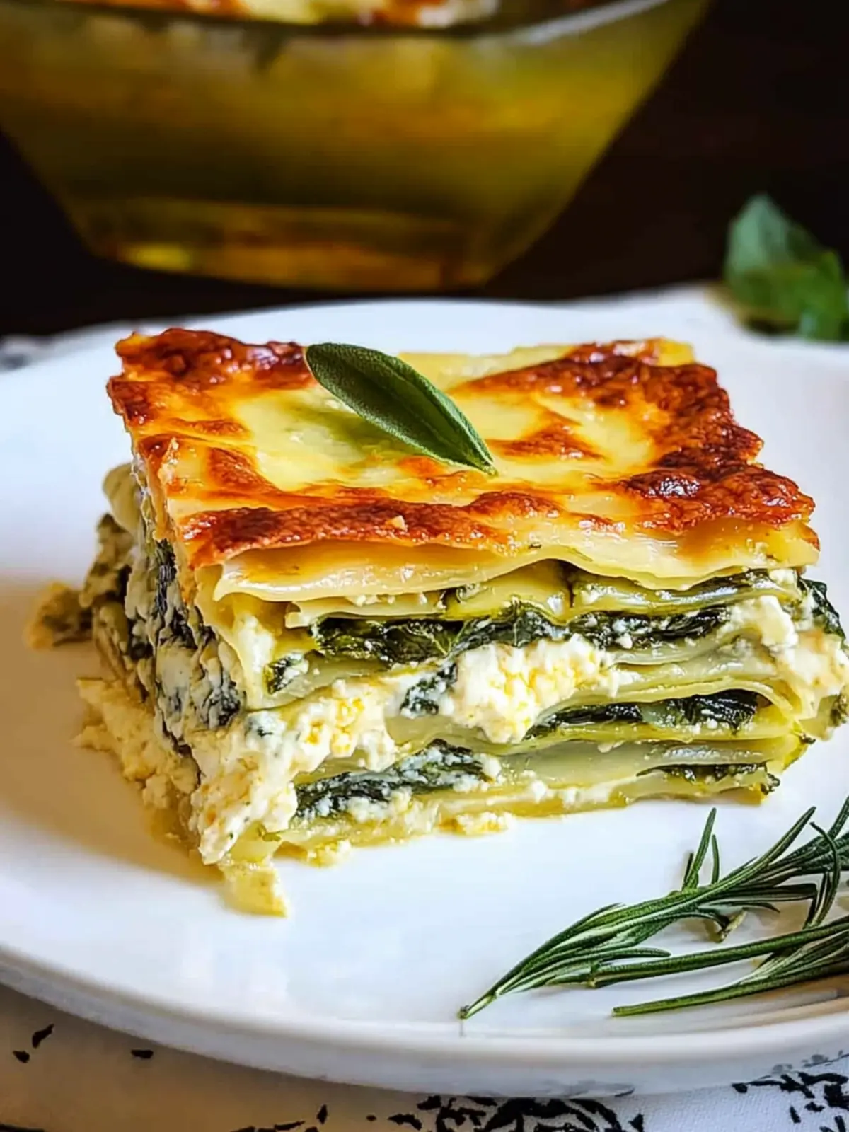 Mouthwatering Spanakopita Lasagna: A Cozy Spin on Classic Dish 2 Spanakopita Lasagna