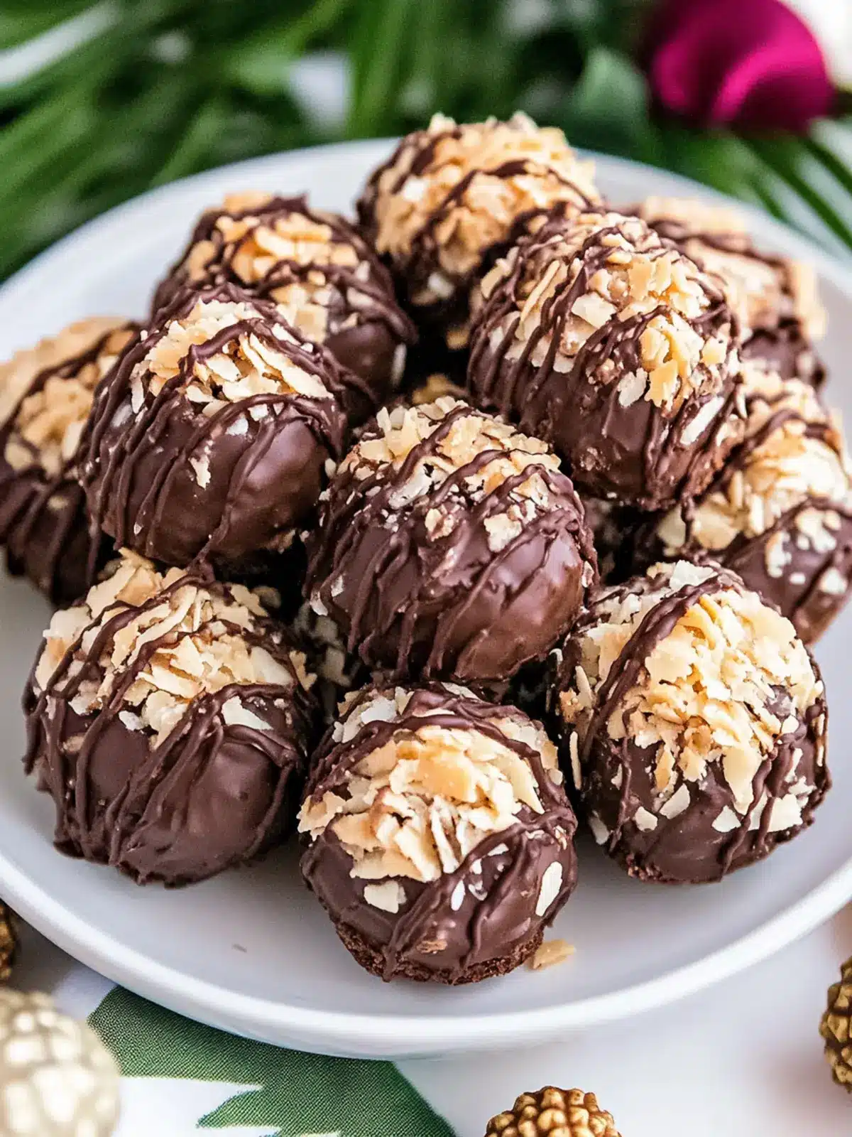 Samoa Truffles: Decadent No-Bake Delights for Any Occasion 5 Samoa Truffles