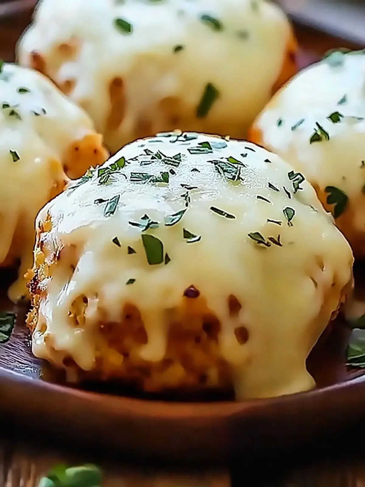 Melted Mozzarella & Ranch Chicken Bombs: Ultimate Comfort Bites 2 Melted Mozzarella & Ranch Chicken Bombs