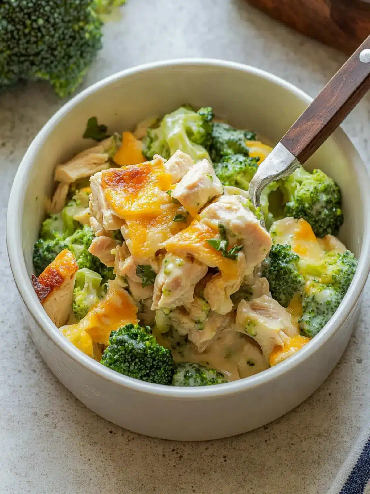 Leftover Turkey Meets Broccoli: Cozy Casserole Delight 2 Leftover Turkey Meets Broccoli