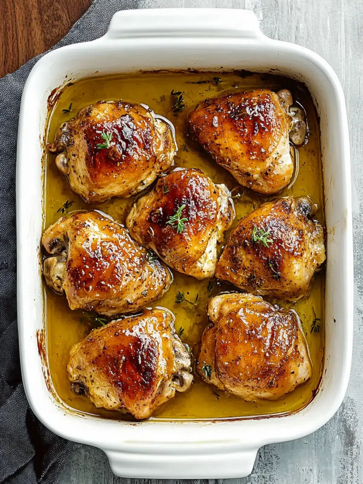 Sweet and Savory Honey Mustard Chicken Thighs to Wow Your Family 5 Honey Mustard Chicken