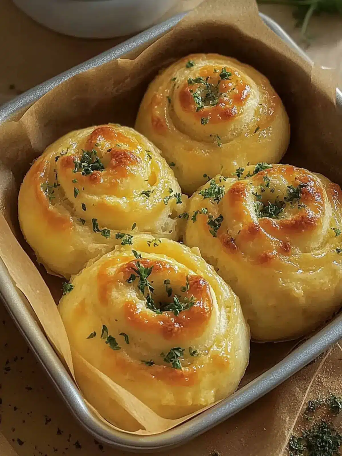 Buttery Cheese Garlic Rolls That Everyone Will Devour 4 Buttery cheese Garlic Rolls