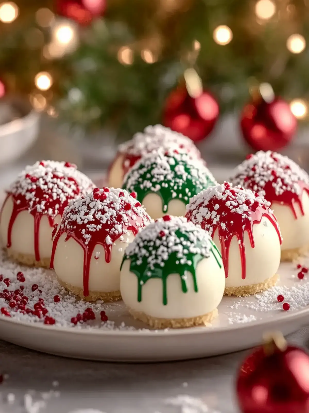 Delicious No-Bake Christmas Cheesecake Bites That Wow! 4 No-Bake Christmas Cheesecake Bites