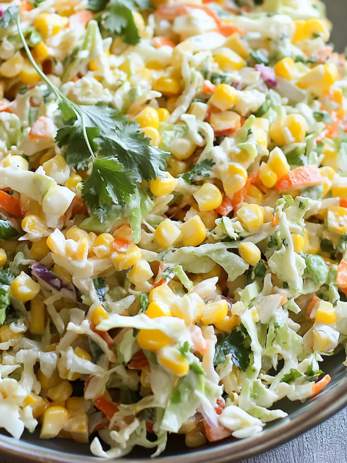 Spicy Corn Slaw