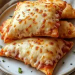Homemade Cheesy Pizza Pockets You Can Customize Just for You 4 Homemade Cheesy Pizza Pockets