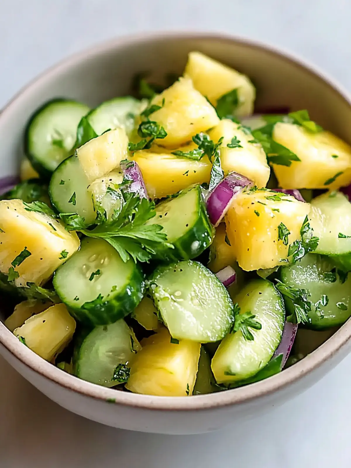 Sweet Pineapple Cucumber Salad for a Refreshing Summer Boost 3 Sweet Pineapple Cucumber Salad