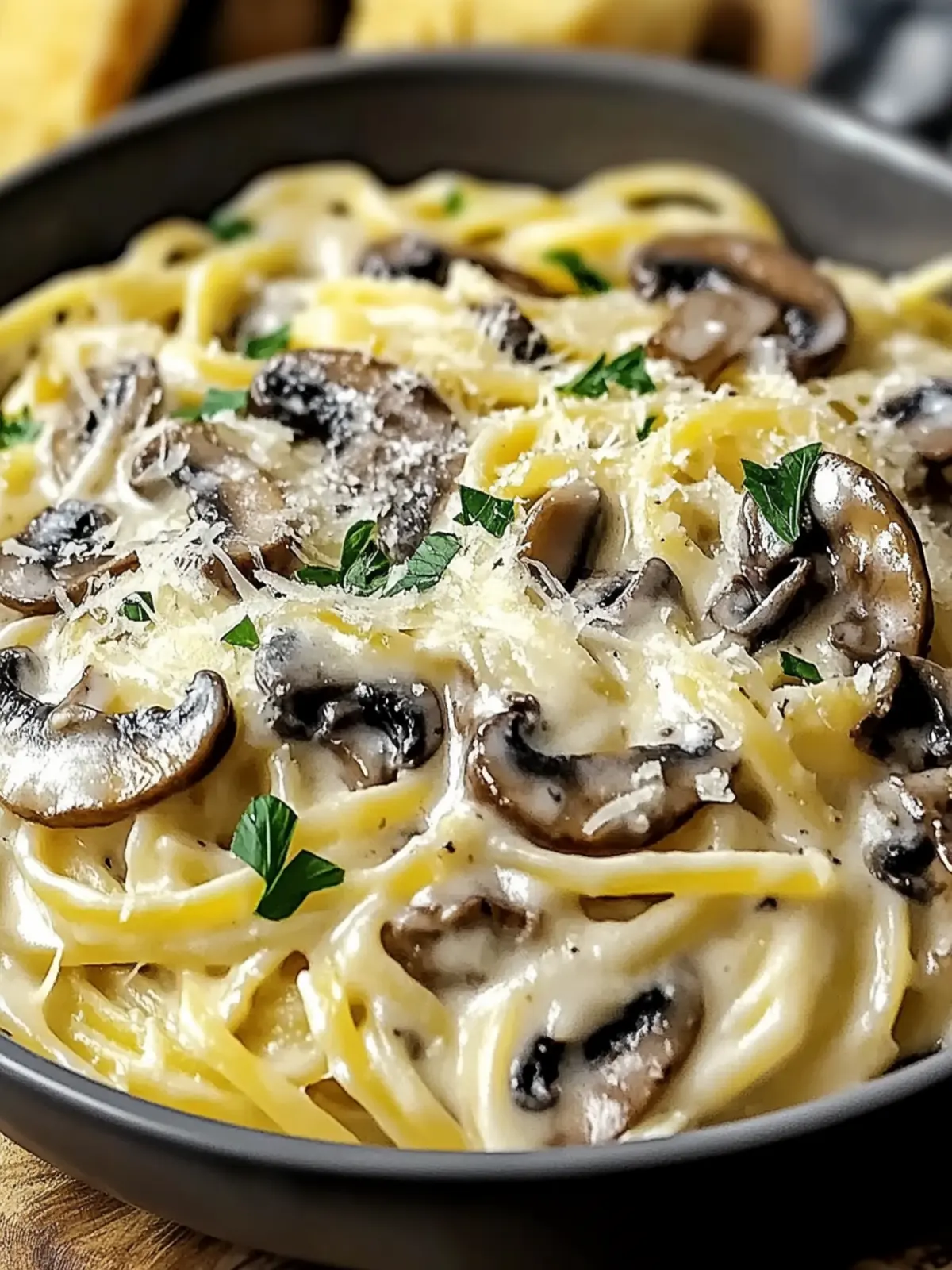 Indulge in Creamy Mushroom Gruyere Pasta for Cozy Nights 4 Creamy Mushroom Gruyere Pasta
