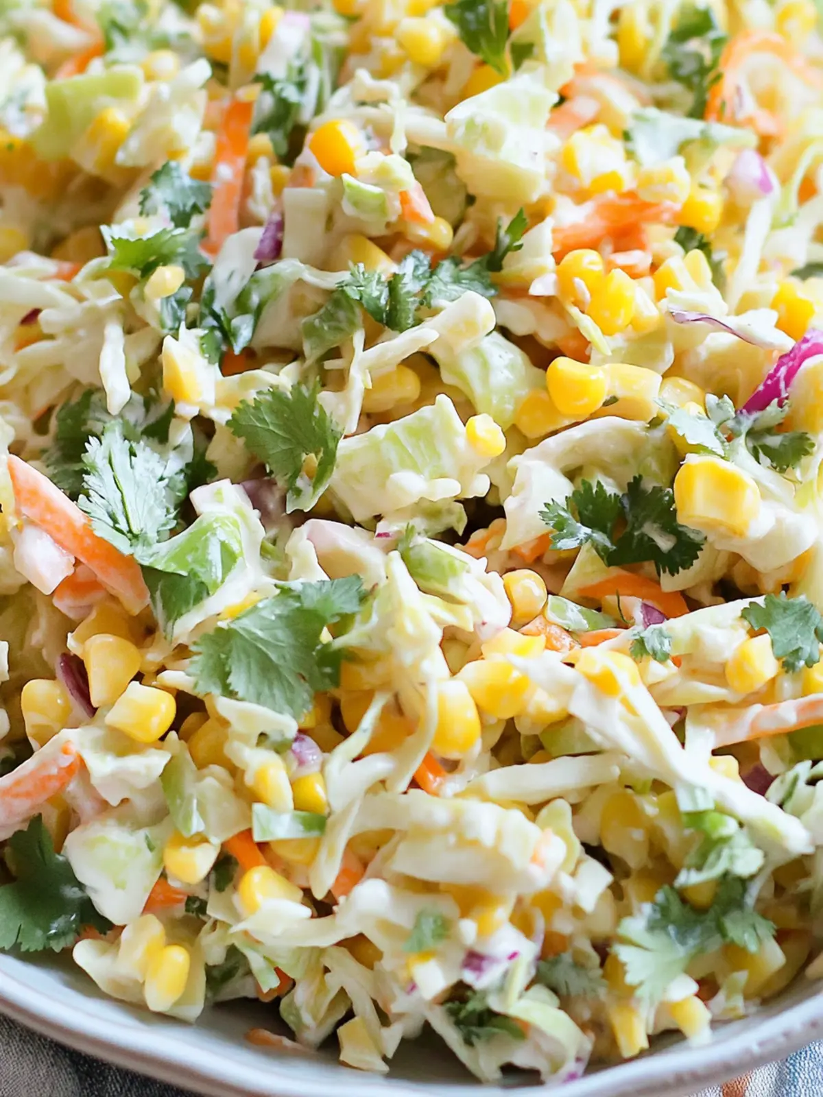 Spicy Corn Slaw