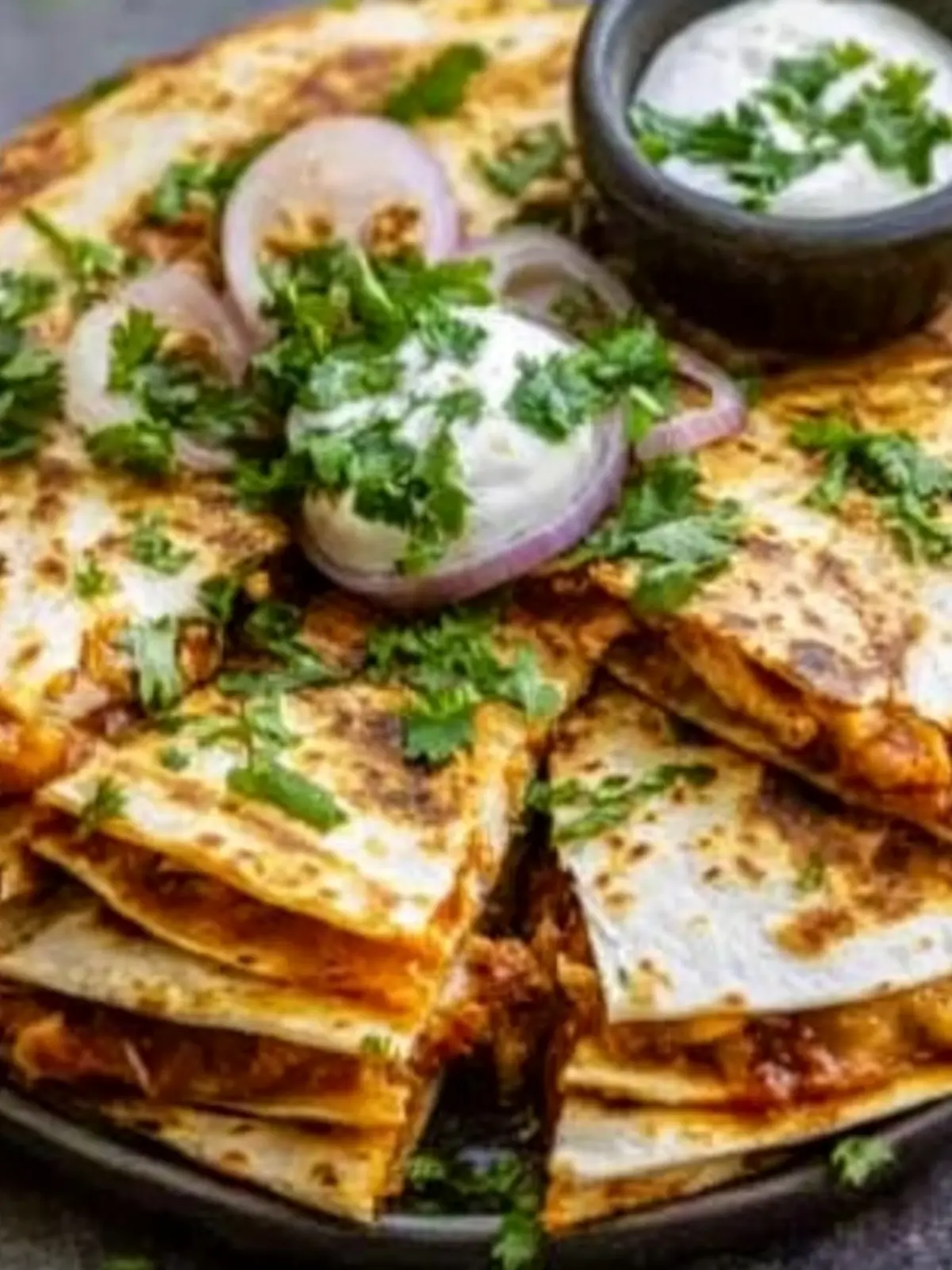 BBQ Chicken Quesadillas