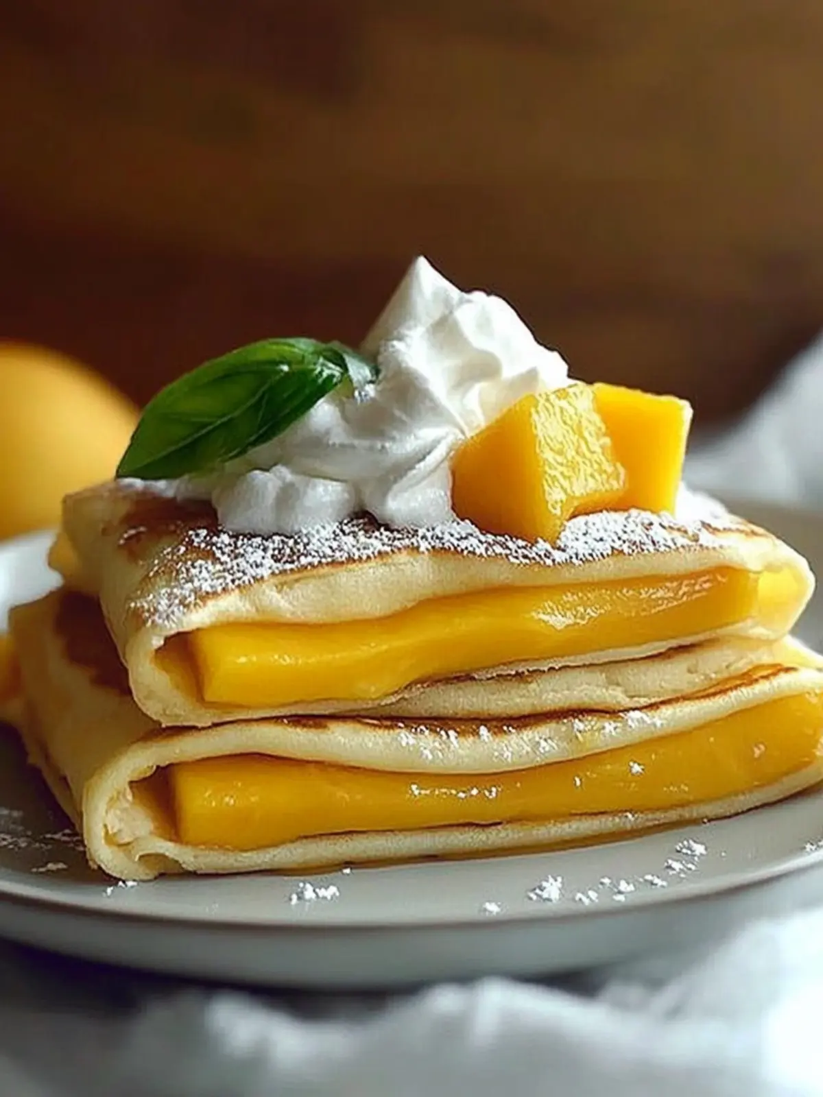 Delicious Mango Pancakes: A Tropical Twist for Brunch Bliss 2 Mango Pancakes