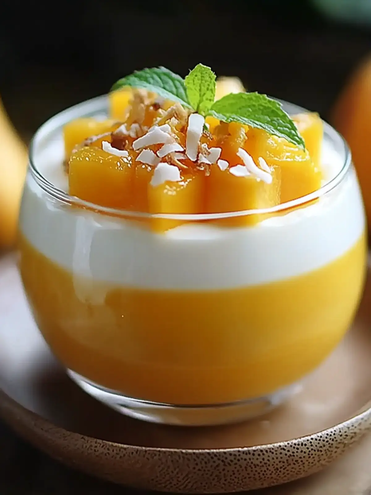 Mango Coconut Panna Cotta: A Tropical Dream Dessert 5 Mango Coconut Panna Cotta