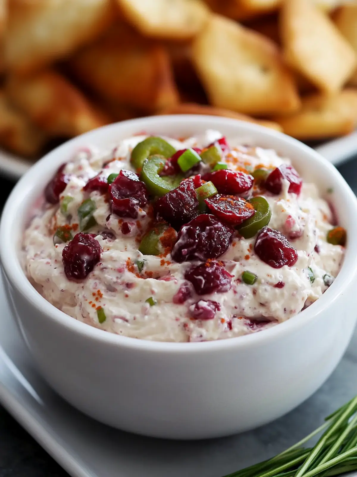 Delicious Cranberry Jalapeno Cream Cheese Dip for Every Occasion 3 Cranberry Jalapeno Cream Cheese Dip