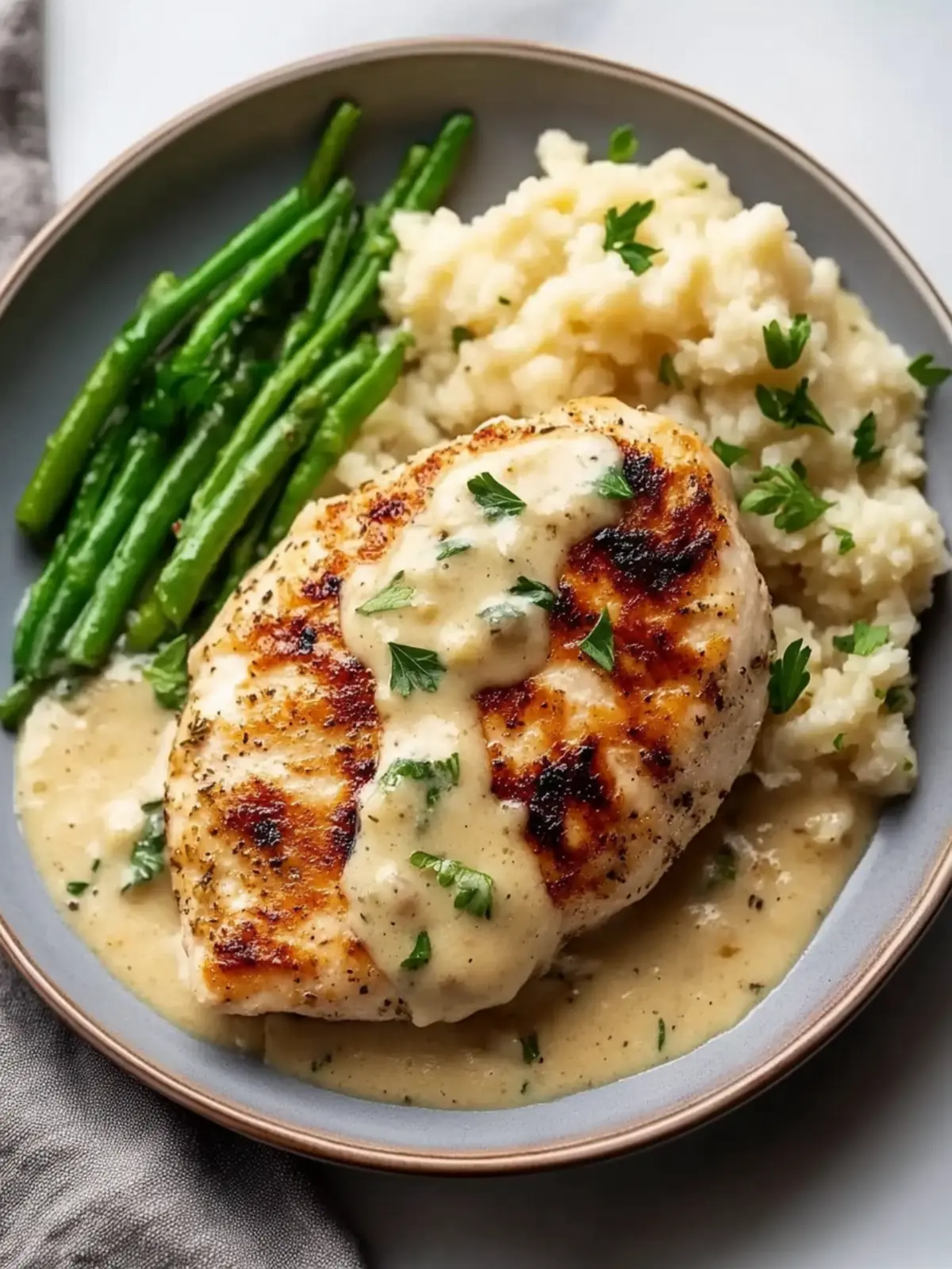 Creamy Garlic Parmesan Chicken Breast in 30 Minutes Flat 2 Creamy Garlic Parmesan Chicken Breast