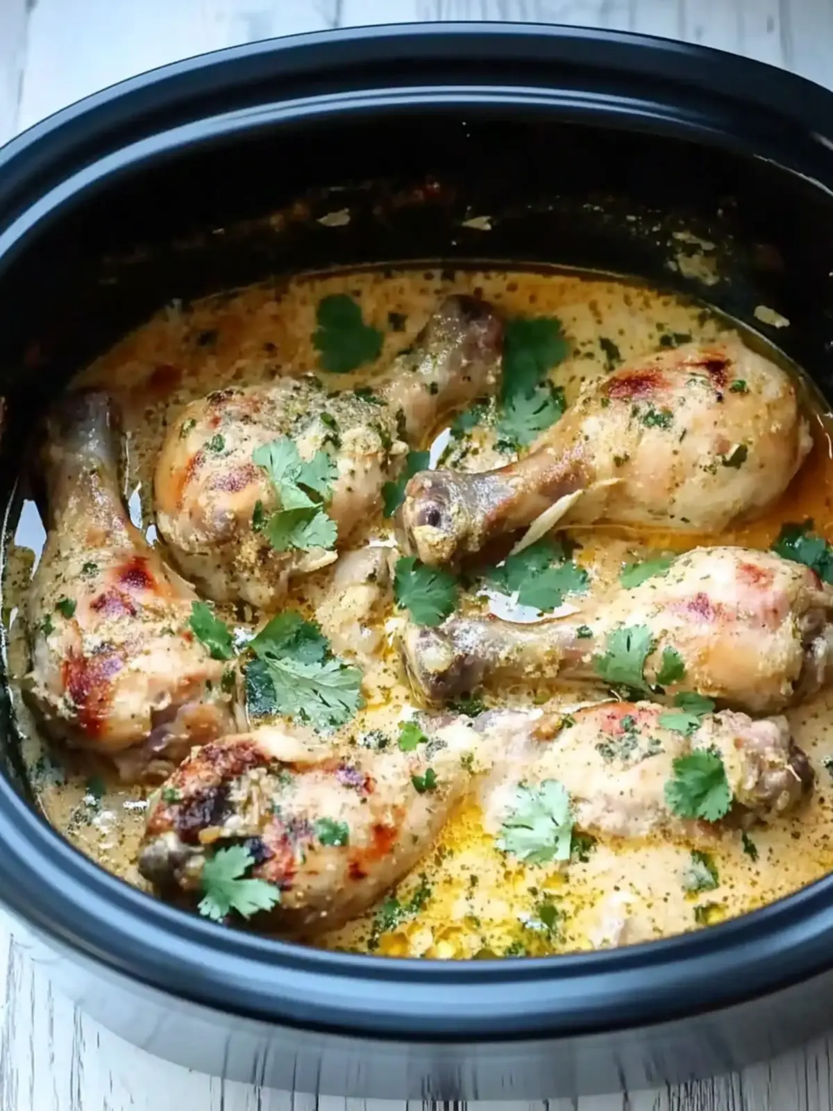 Irresistible Slow Cooker Spicy Coconut Chicken Drumsticks 5 Slow Cooker Spicy Coconut Chicken Drumsticks