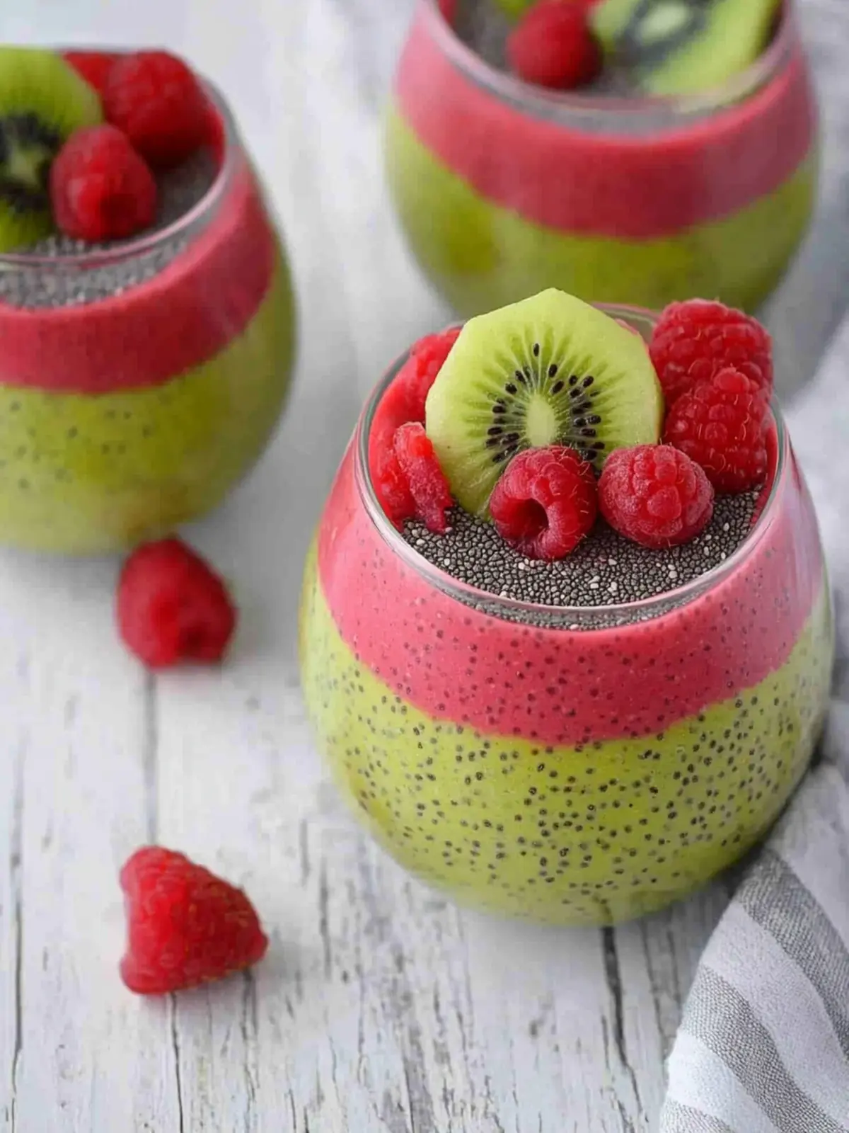 Delight in Kiwi and Raspberry Chia Pudding for Wholesome Snacking 4 Kiwi and Raspberry Chia Pudding