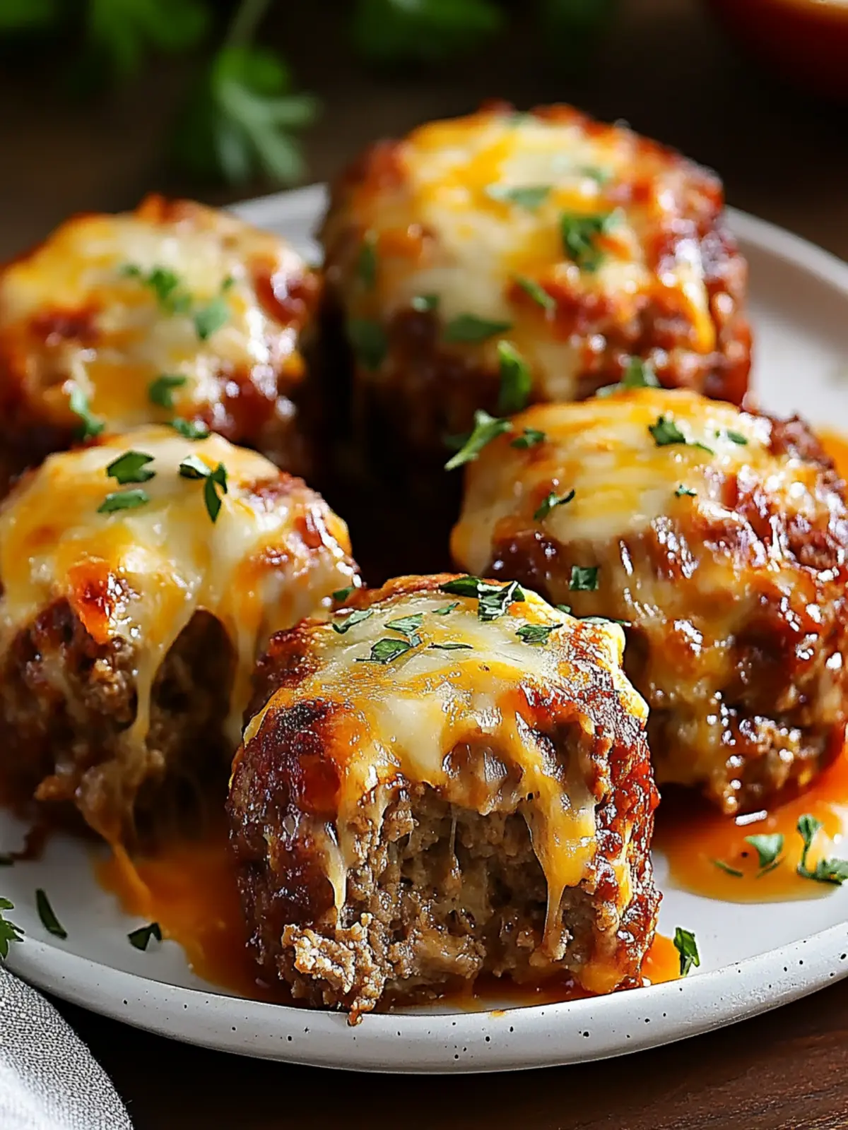 Cheesy Stuffed Meatloaf Bites You’ll Crave Every Time! 3 Cheesy Stuffed Meatloaf Bites