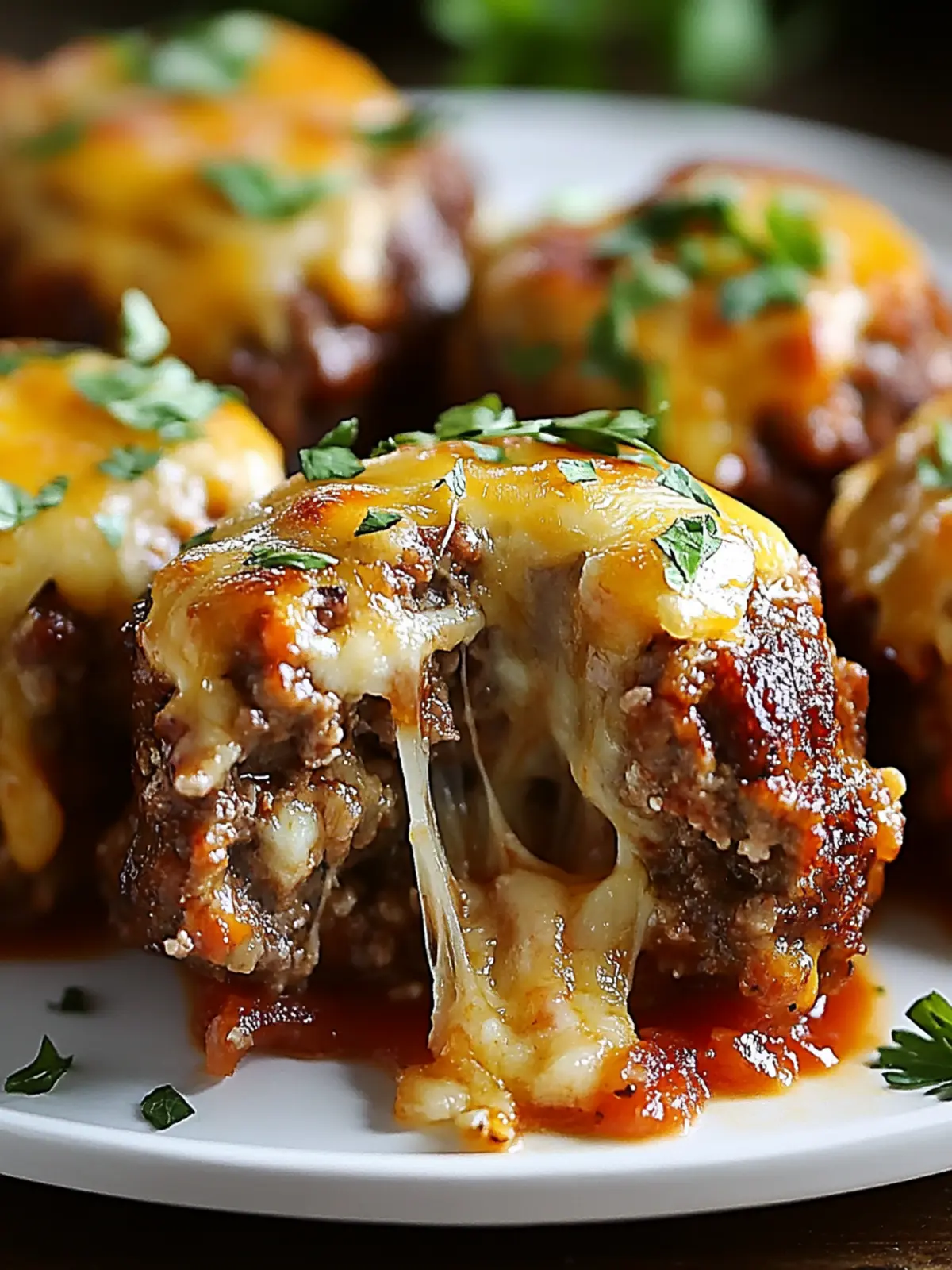 Cheesy Stuffed Meatloaf Bites You’ll Crave Every Time! 4 Cheesy Stuffed Meatloaf Bites