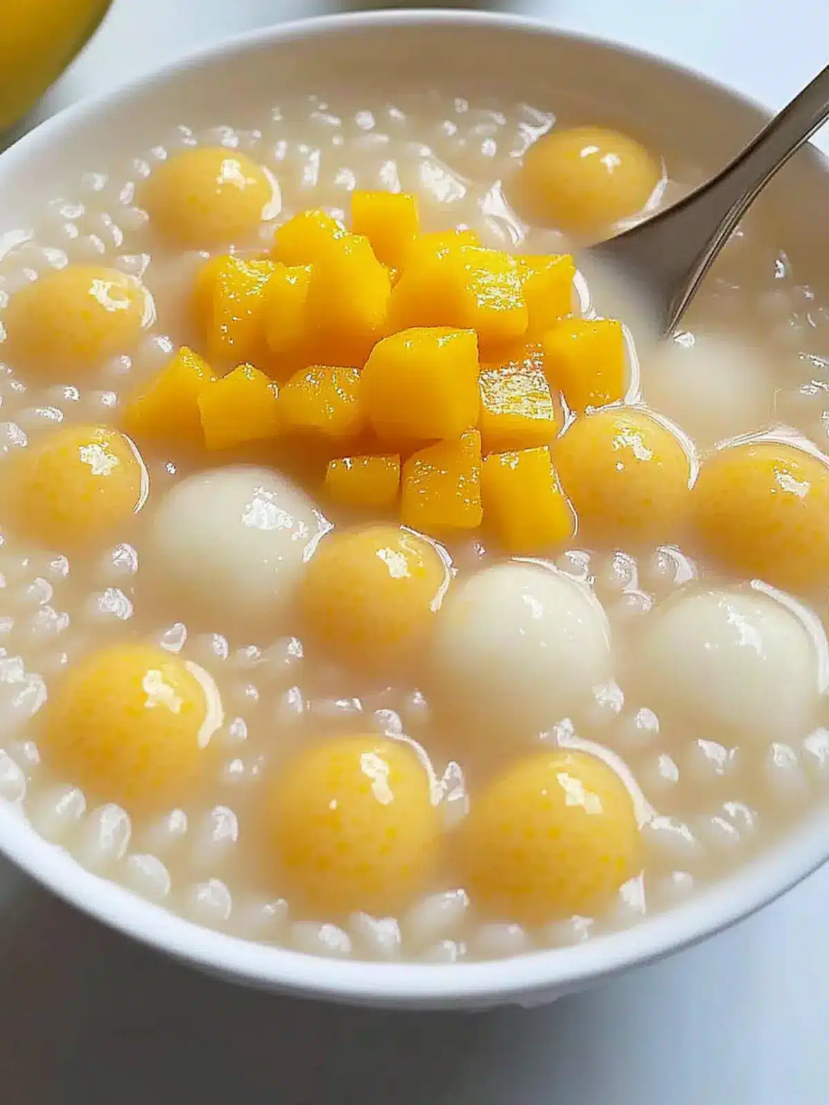 Mango Glutinous Rice Balls: A Refreshing Dessert Delight 5 Mango Glutinous Rice Balls