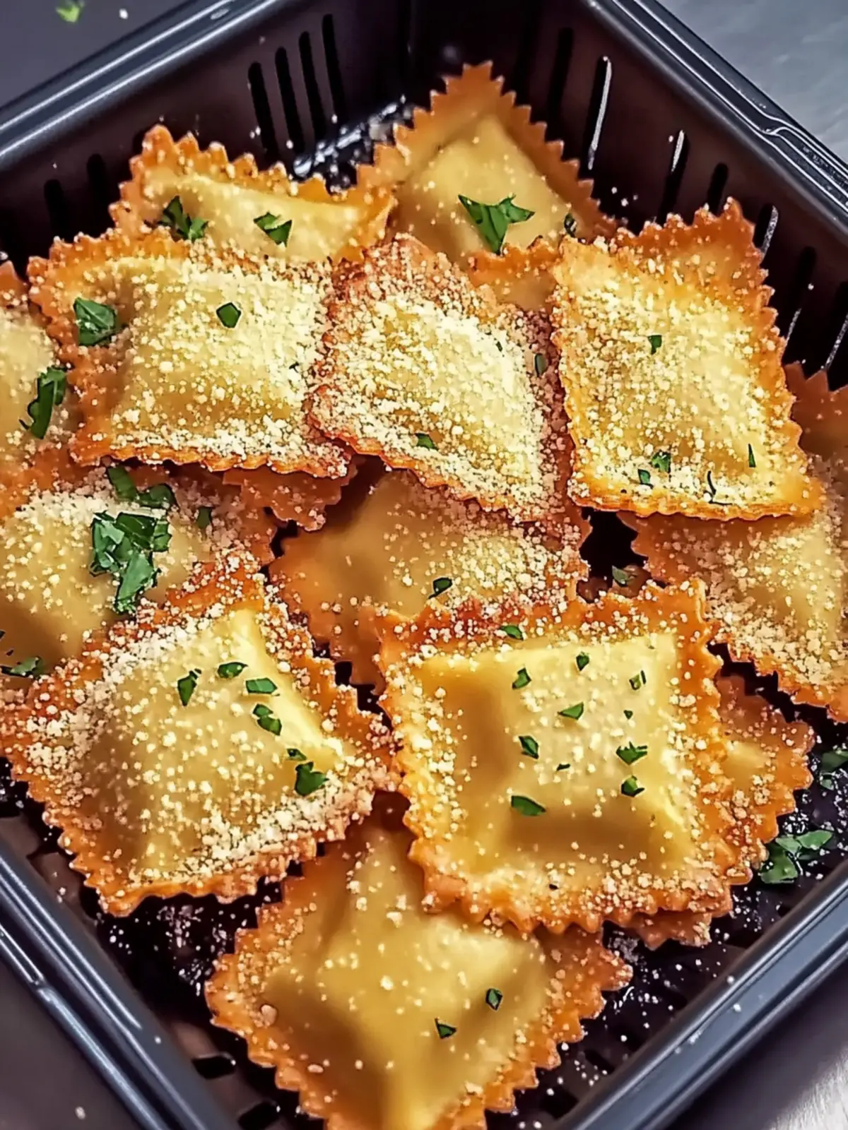 Crispy Toasted Ravioli in Air Fryer or Oven Made Easy 5 Toasted Ravioli in Air Fryer or Oven