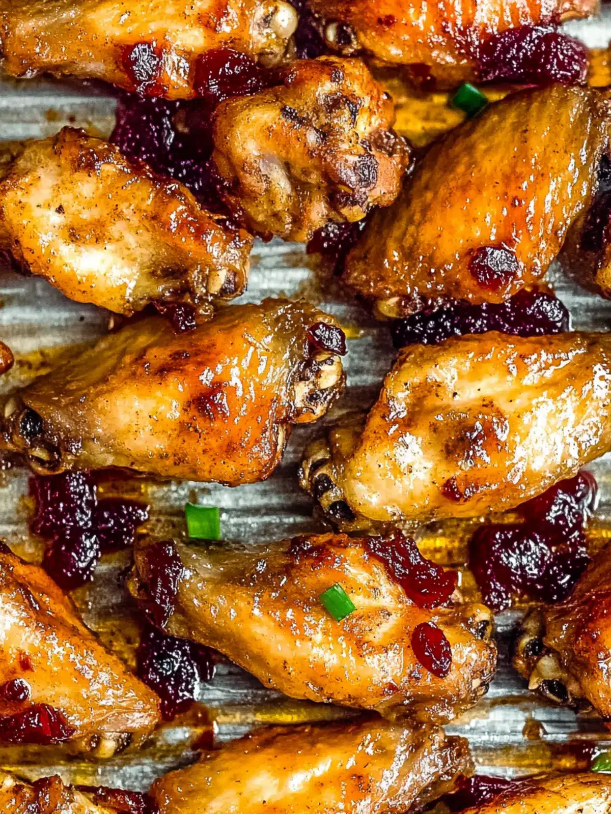 Cranberry Chicken Wings