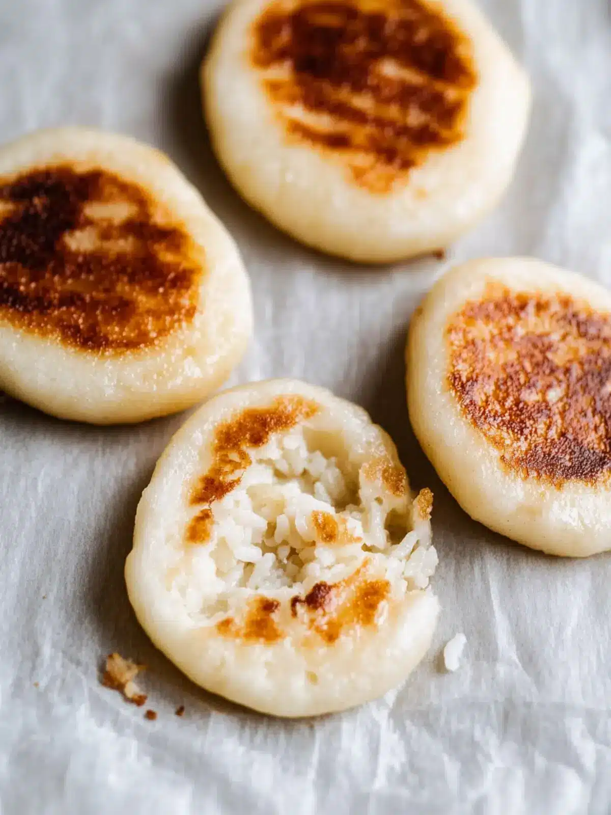 Grilled Chewy Rice Cakes: A Crispy, Mochi-Like Treat! 3 Grilled Chewy Rice Cake