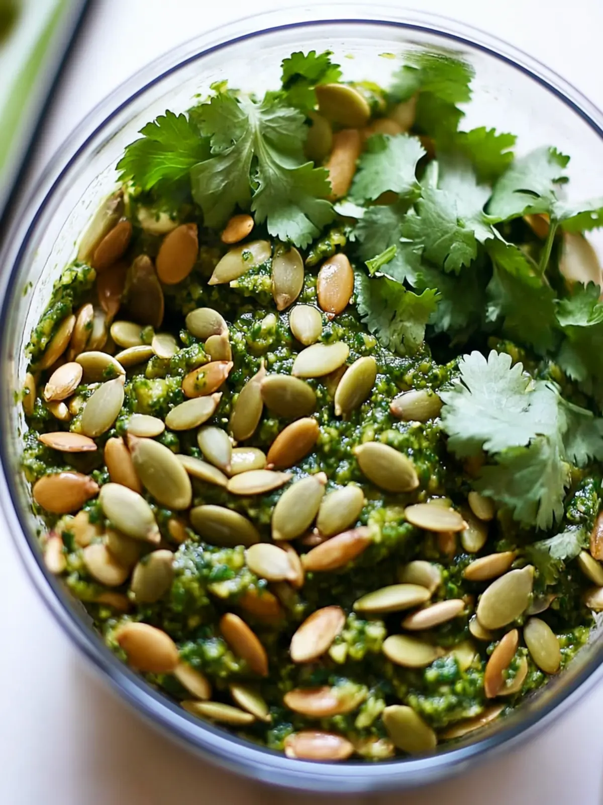 Cilantro Pumpkin Seed Pesto: A Flavorful Twist on Tradition 2 Cilantro Pumpkin Seed Pesto