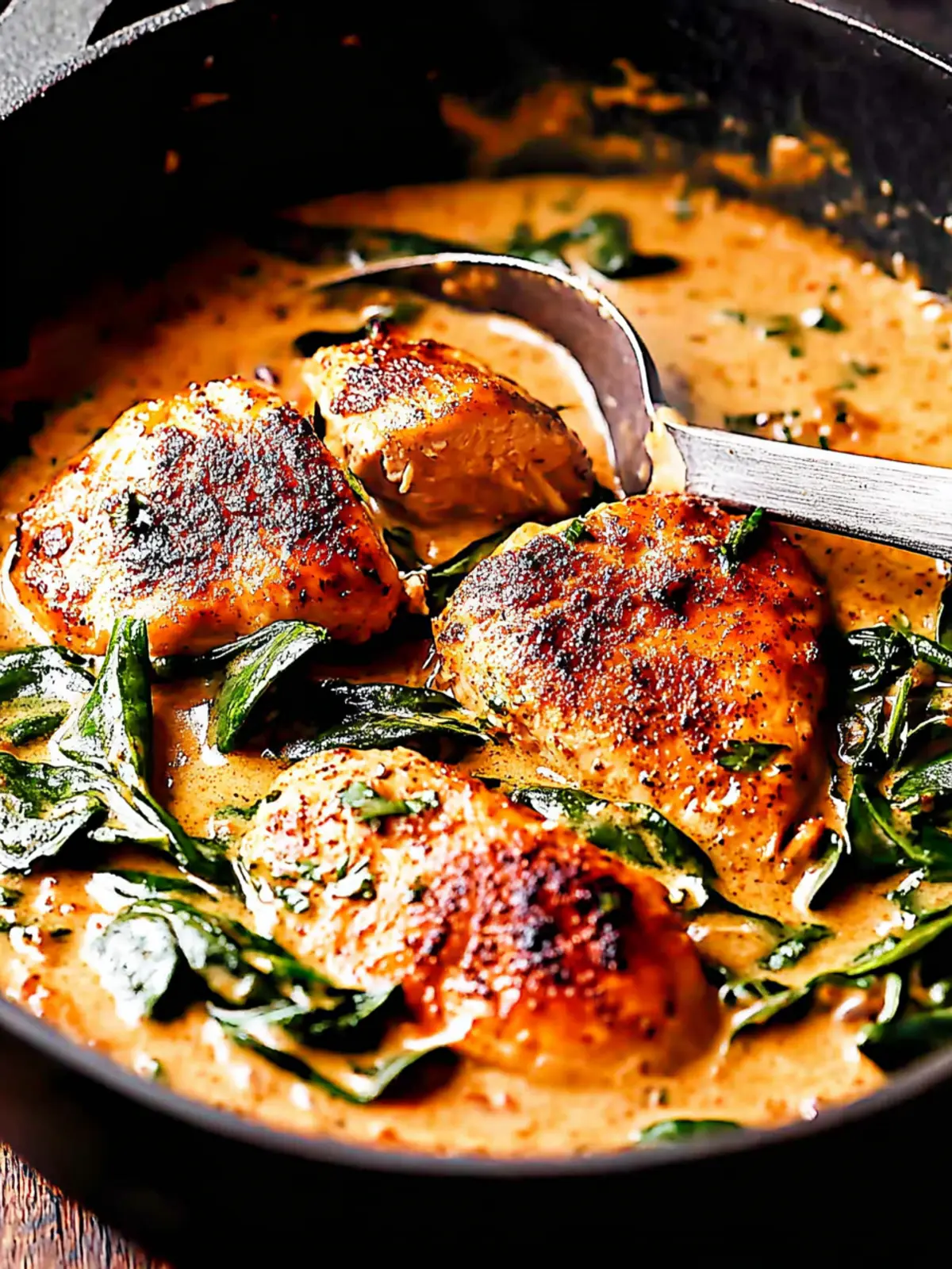 Creamy Paprika Chicken and Spinach for Cozy Nights In 2 Creamy Paprika Chicken and Spinach