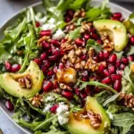 Pomegranate Christmas Salad with Honey Mustard Magic 10 Pomegranate Christmas Salad with Honey Mustard Dressing