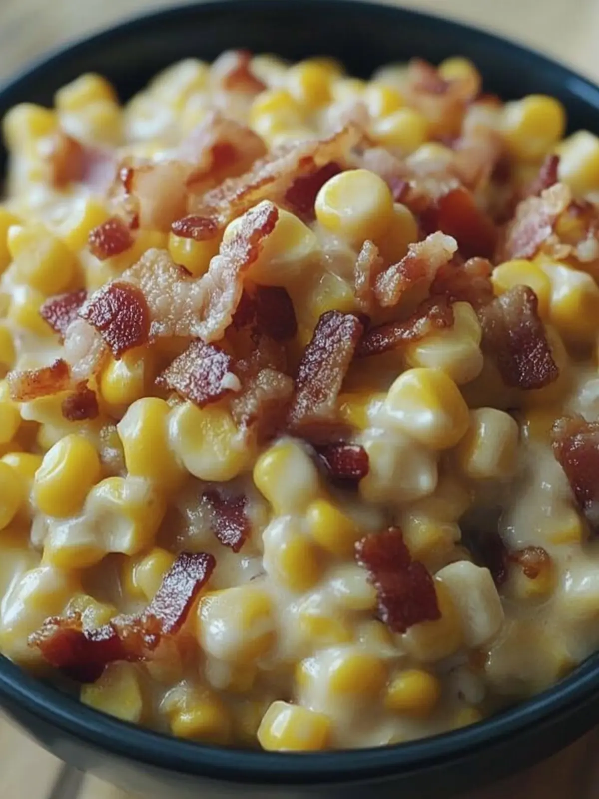 Easy Slow Cooker Cheddar Corn with Bacon for Perfect Family Dinners 3 Easy Slow Cooker Cheddar Corn with Bacon