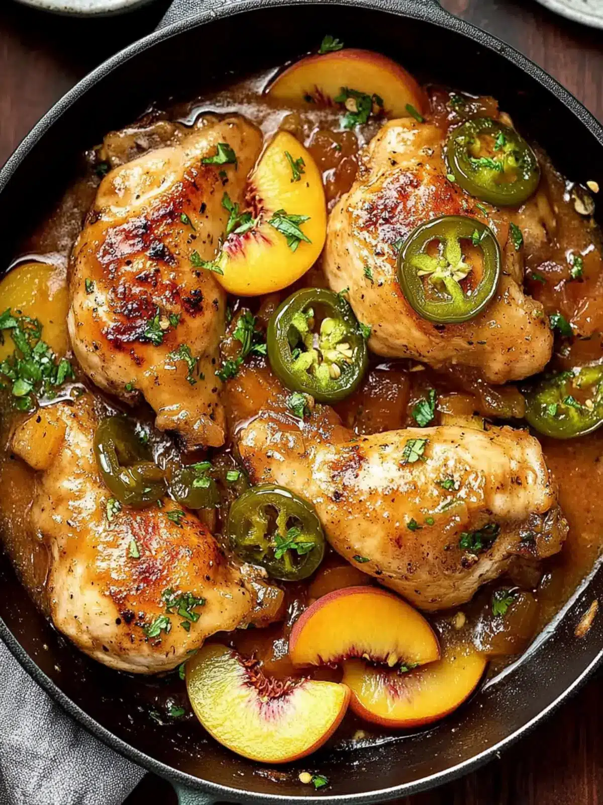 Spicy Jalapeno Peach Chicken for Flavor Fans 3 Jalapeno Peach Chicken