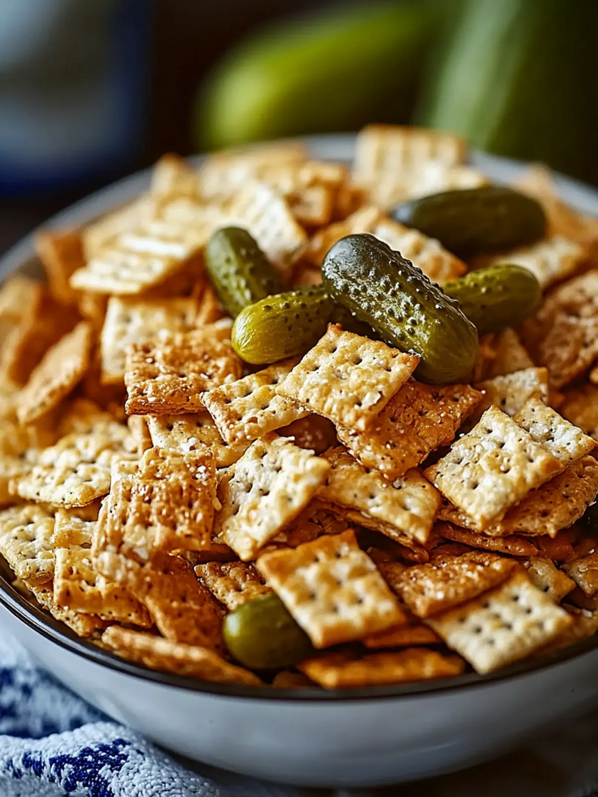 Dill Pickle Chex Mix: Your New Favorite Crunchy Snack 3 Dill Pickle Chex Mix
