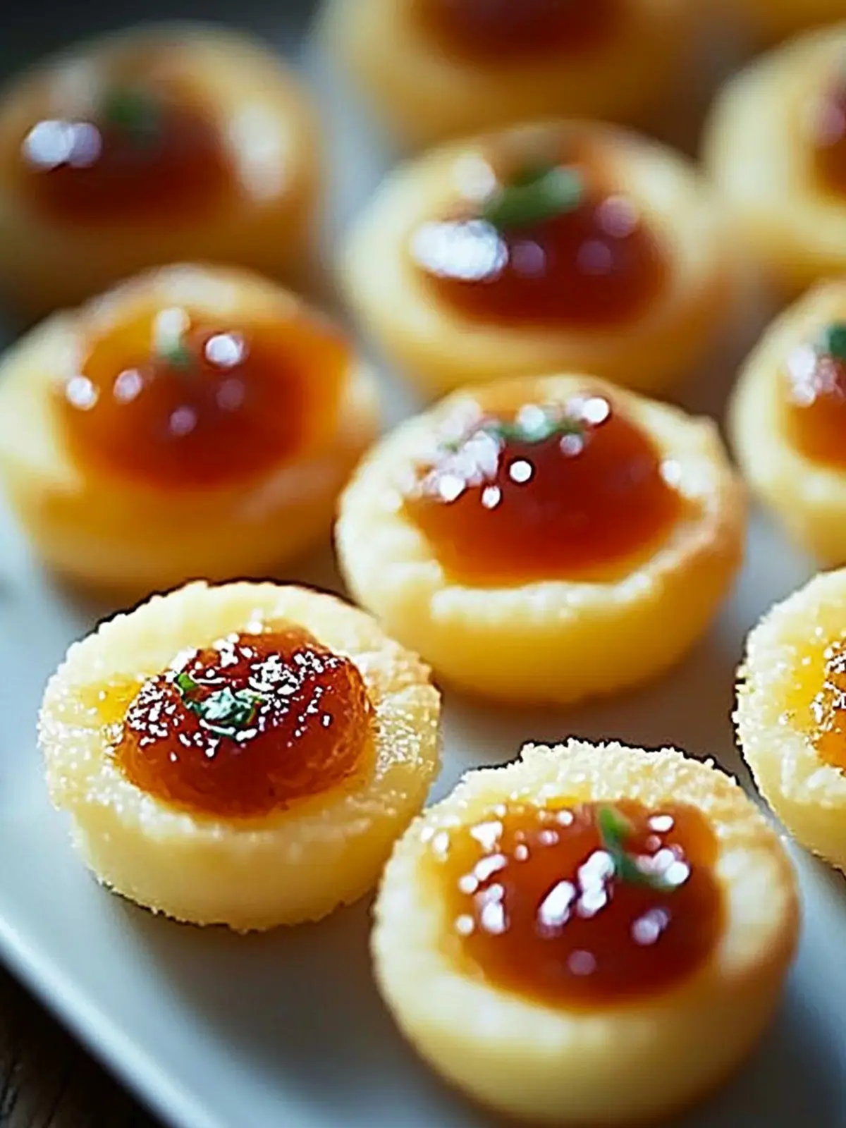 Cheesy Thumbprint Appetizers with Hot Pepper Jelly Bliss 2 Cheesy Thumbprint Appetizers with Hot Pepper Jelly