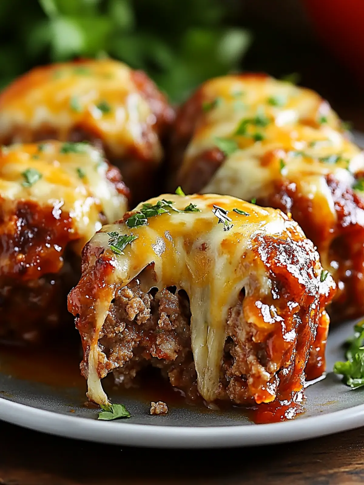 Cheesy Stuffed Meatloaf Bites You’ll Crave Every Time! 2 Cheesy Stuffed Meatloaf Bites