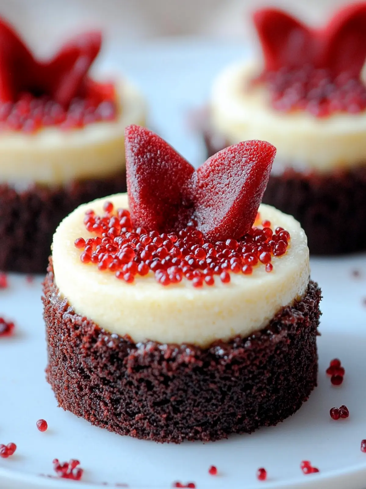 Decadent Red Velvet Cheesecake Brownies for the Win! 2 Red Velvet Cheesecake Brownies