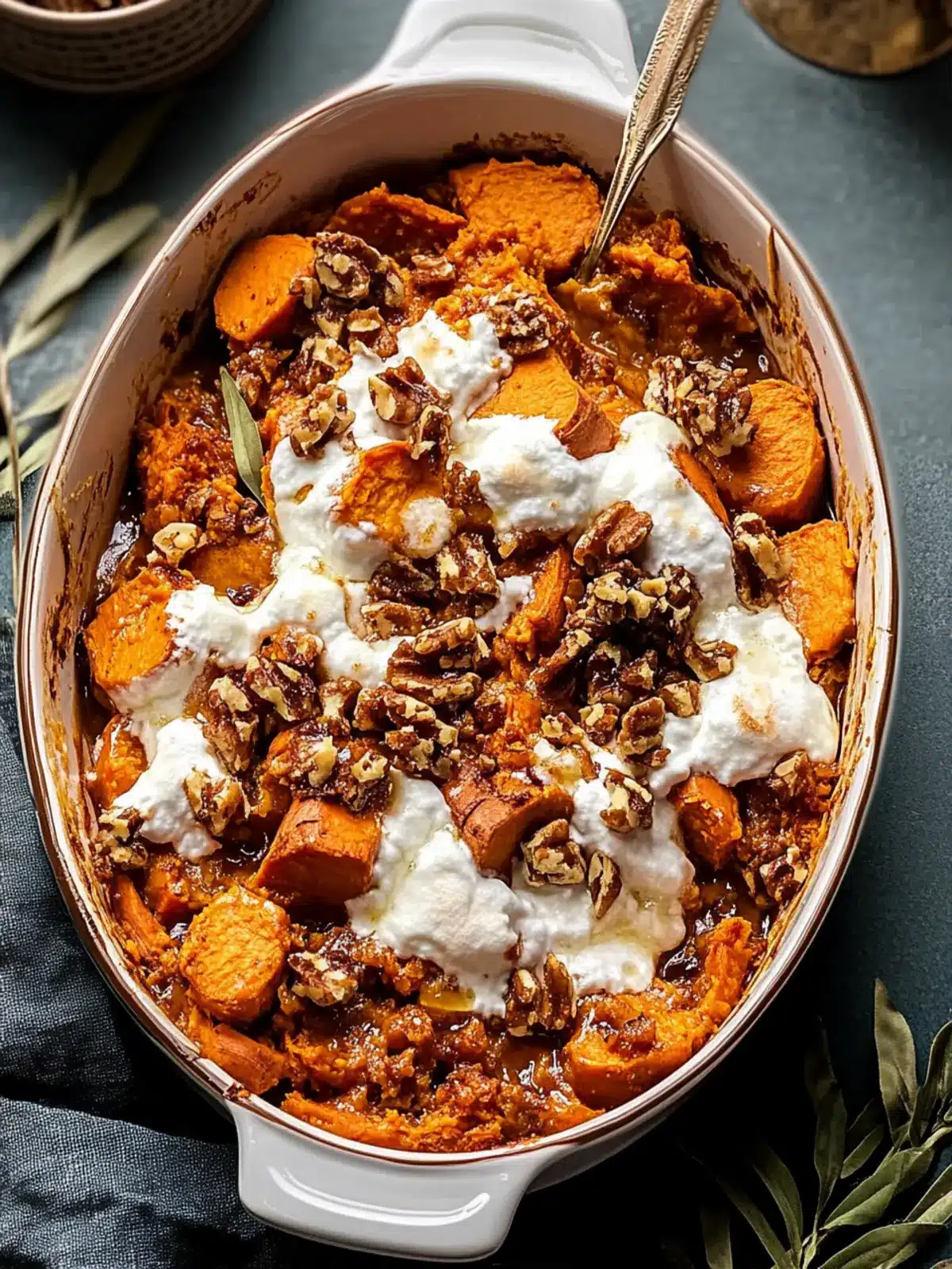 Southern Maple Sweet Potato Casserole with a Vegan Twist 5 Southern Maple Sweet Potato Casserole