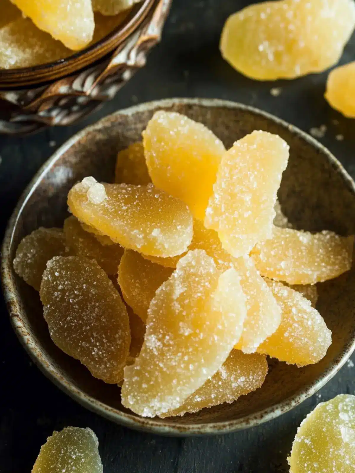 Sweet & Spicy Homemade Candied Ginger for Cozy Snacking 4 Homemade Candied Ginger